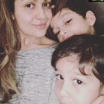 Amrita Arora Instagram - 😴👩‍👦‍👦