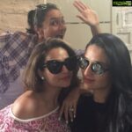 Amrita Arora Instagram - Shake spray n rub it on for 2 #dirtylittlesecret