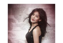 Amrita Rao Instagram - RED AND BLACK Are Always in Love 😍❤️💃🕺 . . Photographer : @rohanshrestha #perfectcouple #redandblack