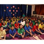 Amrita Rao Instagram - This morning has been simply incredible!✨ I & the team of @beachwarriorsindia visited an amazing school to interact with their lovely students. The Students saw the #EcoBappaMorya Awareness Video, and then we had an interactive session. I was most surprised by their intrigue about questions & their Enthusiasm To Bring A Green Change 😊! Lateron thr led me to their Art Class where students were sculpting their own shadu mati Ganpati, The students were truly enjoying themselves while working on those cute little Eco-friendly murtis! . . I feel Every School should inspire their students to appreciate the nature and findl eco -friendly alternatives!💚 Campaign #EcoBappaMorya WILL go on even after the festival. . . We plan to visit as Many Schools As Possible to inspire the idea of Eco-friendly Ganesha in the hearts & minds of such lovely students!☺ And this goes without saying… Stay tuned for more “Eco-friendly updates”!💚 Sri Sri Ravishankar Vidya Mandir