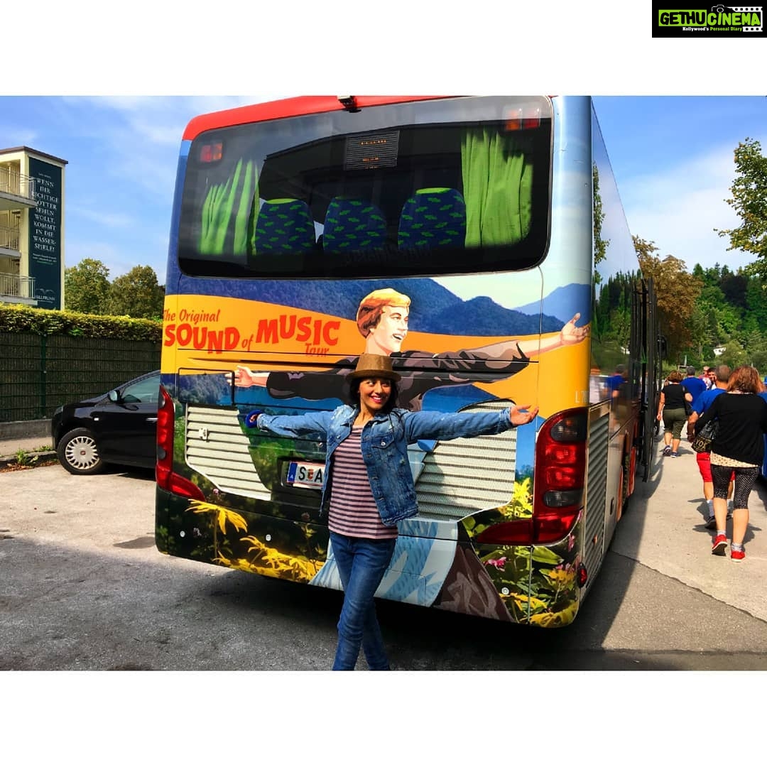 Amrita Rao Instagram - MARIA.. MAKES ME ..LAUGH !!!! π My date with Maria and the #VonTrapp family! ππ ........ The Hills Are Alive.. With The Sound Of Music π΅πΆπΆ . #soundofmusictour #mariavontrapp #julieandrews #TheSoundOfMusic #austria #EuropeDiaries Salzburg, Austria
