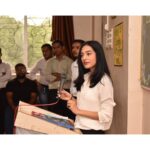 Amrita Rao Instagram - This morning has been simply incredible!✨ I & the team of @beachwarriorsindia visited an amazing school to interact with their lovely students. The Students saw the #EcoBappaMorya Awareness Video, and then we had an interactive session. I was most surprised by their intrigue about questions & their Enthusiasm To Bring A Green Change 😊! Lateron thr led me to their Art Class where students were sculpting their own shadu mati Ganpati, The students were truly enjoying themselves while working on those cute little Eco-friendly murtis! . . I feel Every School should inspire their students to appreciate the nature and findl eco -friendly alternatives!💚 Campaign #EcoBappaMorya WILL go on even after the festival. . . We plan to visit as Many Schools As Possible to inspire the idea of Eco-friendly Ganesha in the hearts & minds of such lovely students!☺ And this goes without saying… Stay tuned for more “Eco-friendly updates”!💚 Sri Sri Ravishankar Vidya Mandir