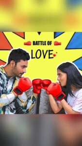 Amrita Rao Instagram - #lovestory mein INTERVAL, but we will make that also Mazedaar ❤️
Grab🍿 #cuddle your ❤️ & enjoy This BATTLE OF LOVE 
.
#love #cuddles #instagram #lovestory #83thefilm #indiaboleciao #couplegoals #coupleofthings #amritarao #rjanmol #aw
