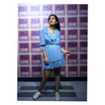 Amrita Rao Instagram - Did I just BLUE YOUR MIND 💙 Outfit - @nykaafashion @twentydresses Jewellery - @antarez.jewels x @sonyashaikh Styled by @surinakakkar Assisted by @poojagulabani