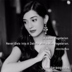 Amrita Rao Instagram - AMRITA RAO QUOTES : ..... #BeingVegetarian Is A Personal Choice! ..... @petaindia #emotionalchoice #DoNotImpose