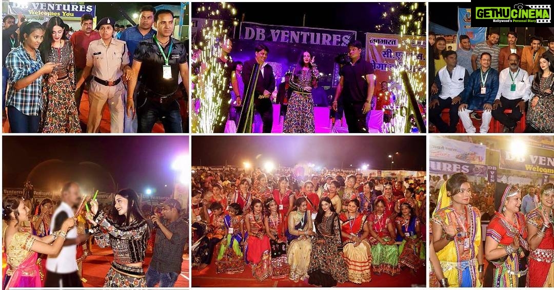 Amrita Rao Instagram - EVENT : DANDIA NIGHT : CHATTISGADH ........ Catch All My Latest Events at www.amritarao.website/events Champa, Chhattīsgarh, India