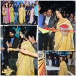 Amrita Rao Instagram - EVENT : LINEN CLUB : BHUBANESHWAR .... Proud to Launch the 149'th Store of the prestigious "LINEN CLUB in Bhubaneshwar @LinenClub Wearing this Gorgeous Sari from #LinenSari Bhubaneswar, India