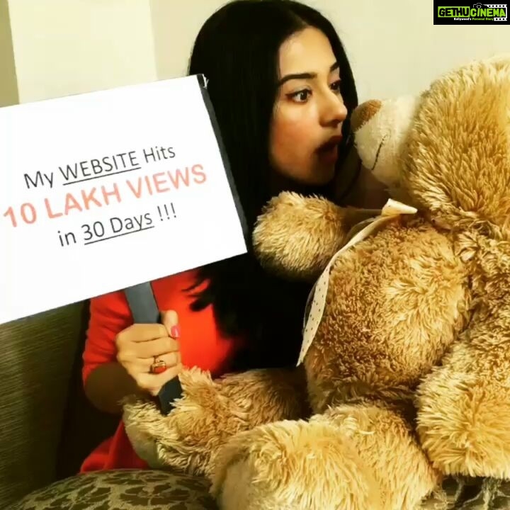 Amrita Rao Instagram - 10 LAKH Plus VIEWS in 30 DAYS!!!! 👉 www.amritarao.website