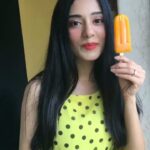 Amrita Rao Instagram - ICE CANDY MOMENTS & This Weather... Loving It 😍 #rainsarehere