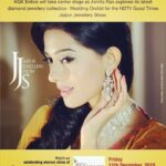 Amrita Rao Instagram – THE JAIPUR JEWELLERY SHOW :  In Association with NDTV Good times
……. #brandambassador #host #ndtvgoodtimes