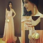 Amrita Rao Instagram - EVENT : AHMEDABAD ....... Credits : Nautankyy the Label Jewellery : CurioCottage earrings Clutch : House Of Bio Hand Accessories : Devasya ..... ....... Razzel Dazzel N All Set to Leave for the Venue... Ahmedabad, India