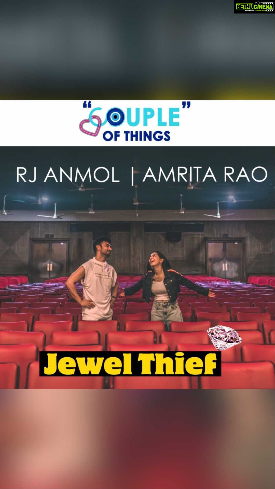 Amrita Rao Instagram - Amrita Rao was a National Crush…BUT What was it in RJ ANMOL, that Impressed her ?!?!? ❤️ the Love Story Continues “COUPLE Of Things” Ep. 02 ‘Jewel Thief’ OUT NOW . . #coupleofthings #amritarao #rjanmol #lovestory #love #spreadlove #happiness . . Amrita Rao - Stylist @surinakakkar RJ Anmol - Stylist @mrignain Video @artnest_photography Title Music @claver05