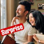 Amrita Rao Instagram - SURPRISE Is OUT … LINK IN BIO !!! . . #coupleofthings #amritarao #rjanmol #lovestory #trend #foryou