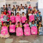Amulya Instagram - Happiness is sharing & love is caring 😍 #lovedoingourbit #loveseeingkidshappy Bangalore, India