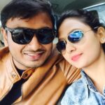 Amulya Instagram - it’s been 2yrs n smile on my face is the same ...the respect you give by not letting me down anywere is the best gift ...thanks for giving me a peaceful & loving & caring life...happy wedding anniversary @jagdish_rc ❤️ Bangalore, India
