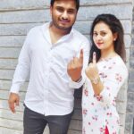 Amulya Instagram – I voted for nationality ,integrity & national security … cast your vote for new India …👆 Bangalore, India