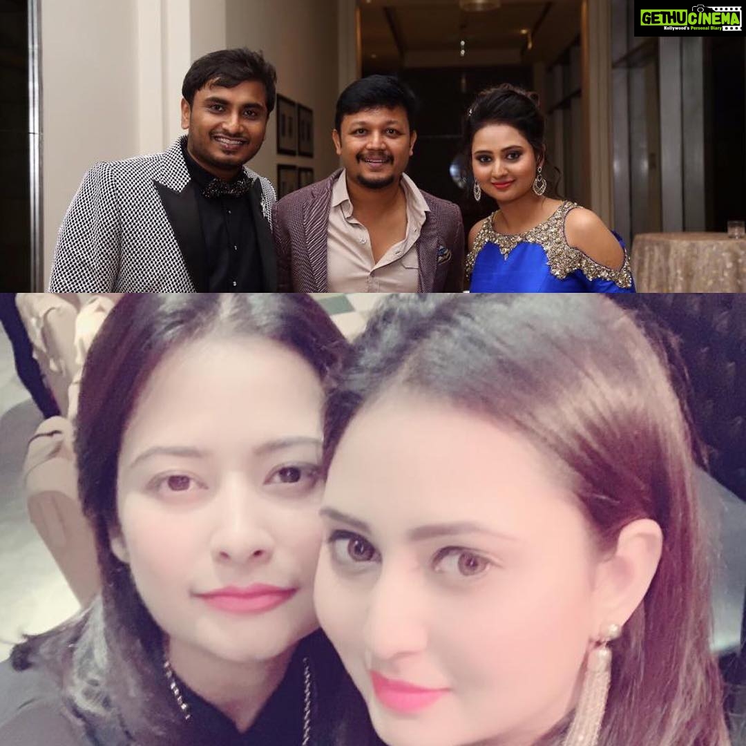 Amulya Instagram - Happy anniversary to the couple who inspire me in each n every step of mine ... we are truely blessed to have u in our life ... stay happy forever... @goldenstar_ganesh @shilpaaganesh @jagdish_rc ❤️ Bangalore, India