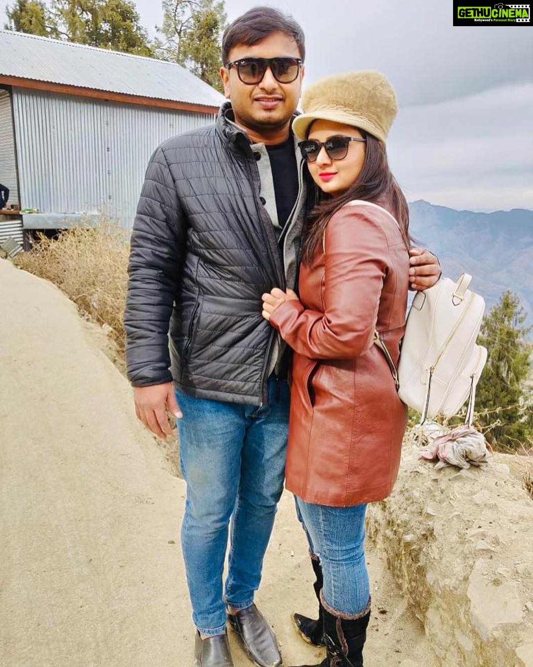 Amulya Instagram - Happy birthday to my man @jagdish_rc ... I am truely blessed to have you n yes I can say proudly are my “perfect husband”...love you forever ...Stay happy...😘🥰 Bangalore, India