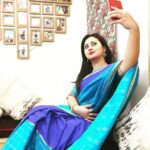 Amulya Instagram - My mother saves all her money to just gift me sarees n gold... #mothersgifts #herselections #saree #jewels #selflesslove 😍 Bangalore, India
