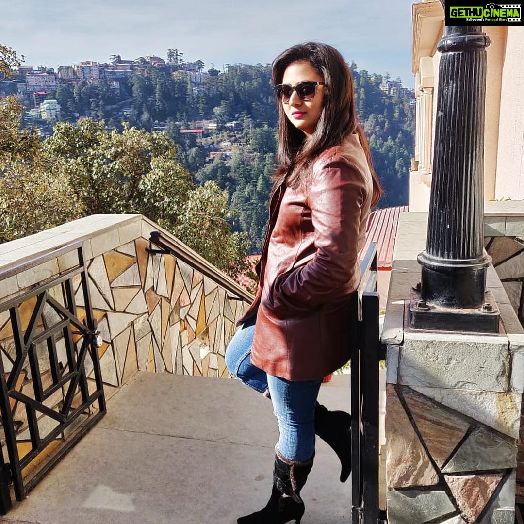 Amulya Instagram - Good morning from Shimla ... happy Sunday 🥰