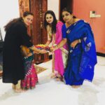 Amulya Instagram - Nam mane ge puttu gowri Elu Bella beridru ... happy sankranti ❤️😘🥰 Bangalore, India