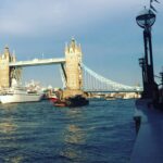 Amulya Instagram - #londonbridge #sunsetview🌅 #shotoniphone #timelapsevideo