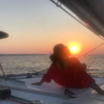 Amulya Instagram - #lastmoments #greece #traveldaires2018 #yatch #sunset ❤️