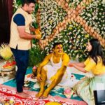 Amulya Instagram – #brotherinlaw #wedding #haldi ❤️😍