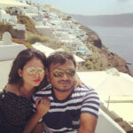 Amulya Instagram – #greece #mylongtimelove #foreverlove ❤️ @jagdish_rc