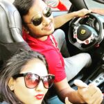 Amulya Instagram - #Paris #FerrariRide #friends #love #traveldaires2018 ❤️ Pic courtesy - @jagdish_rc