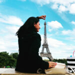 Amulya Instagram - #Paris #FerrariRide #friends #love #traveldaires2018 ❤️ Pic courtesy - @jagdish_rc