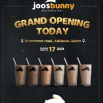 Amzath Khan Instagram – @joos.bunny
My dream brand turns 1 today and we celebrate by launching the second outlet in Salem 🤗 

NAMMA SALEM ❤

#joosbunny #smoothiebar #healthylifestyle #eatright #choosejoos 💪 Greenways Road