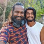 Amzath Khan Instagram - Last day pic , swipe left for the day 1 pic :) @_saranofficial you gave your best , wishing you the best da thambi , Rock on 😎 #saran #survivortamil