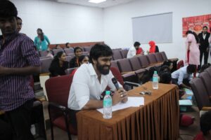 Amzath Khan Instagram - Went to judge a Marketing event and ended up conducting an Advertising workshop :) 🧩
#marketing #interactive #workshop #media #management #advertising