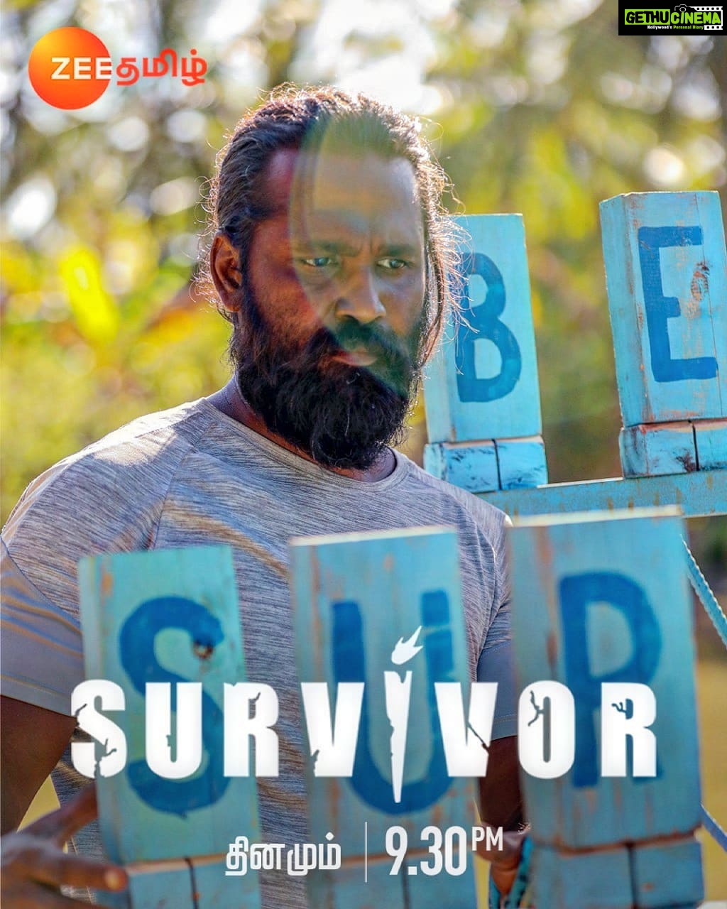 Amzath Khan Instagram - Summa naamalum aduki paapoam , behind the scenes 😁 #survivortamil #zeetamil #amzath