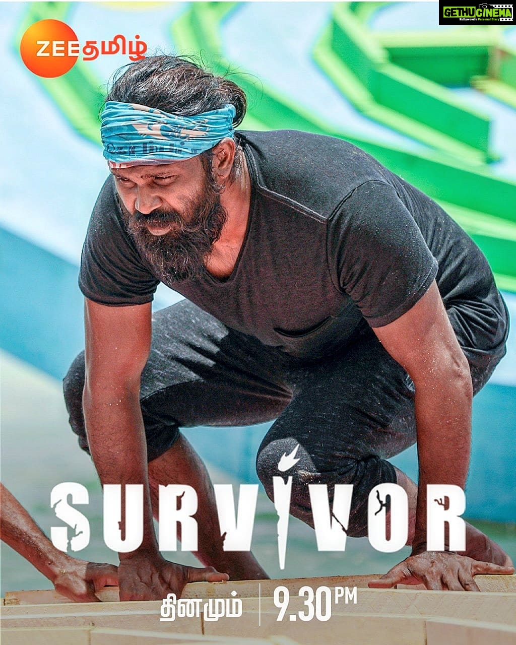 Amzath Khan Instagram - #survivortamil Tonight 9:30pm @zeetamizh ! #amzathkhan