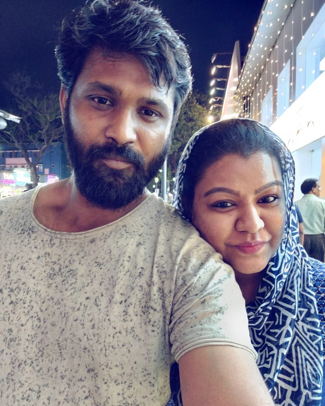 Amzath Khan Instagram - Outing with my Gangsta @rashedakhan.amzath 😎 #lifeline #togetherness #couples #forever ❤️ Chennai, India