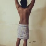 Amzath Khan Instagram - WATCH YOUR BACK ! #fitness #fitnessmotivation #back #muscle #stayfit #fit #lifestyle #pump #up #selfmotivation #workout #pullups #burn #it #tone And btw #lungi is the best ever workout apparel 😎