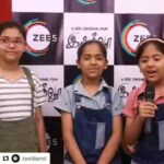 Amzath Khan Instagram – #igloo @zee5tamil ! Aishu & Vaishu :) #kids #actors Chennai, India