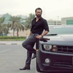 Amzath Khan Instagram - @ashwinphotons clicks ! #black #ride #chevrolet #photography #photo #streets #dubai #formals #styling #traveldiaries #dxb #dubailife #instapic #instagram #pose Dubai, United Arab Emirates