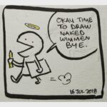 Anand Babu Instagram – :v i love Alan Watts more than Brad Bird.

#ocd #negetivity #anxiety #anxietyattack #puberty #sexuallysuppressed #sexualthoughts #moralpolicing #doodles #autobiographical #ashamed #alanwatts #calmthemind #intrusivethoughts #dontworrybehappy