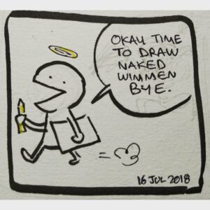 Anand Babu Instagram - :v i love Alan Watts more than Brad Bird.

#ocd #negetivity #anxiety #anxietyattack #puberty #sexuallysuppressed #sexualthoughts #moralpolicing #doodles #autobiographical #ashamed #alanwatts #calmthemind #intrusivethoughts #dontworrybehappy