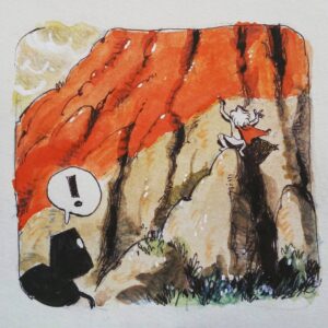 Anand Babu Instagram - Chapter 15!! :D decided to gray some hairs by watercoloring ":D 
#watercolor #watercolorcomic #instacomic #tinman #tinsoldier #winduprobot #windupsoldier #madman #crimsonpeak #feedmedog #red #notavolcano #loyalty #firstmaster #secondmaster