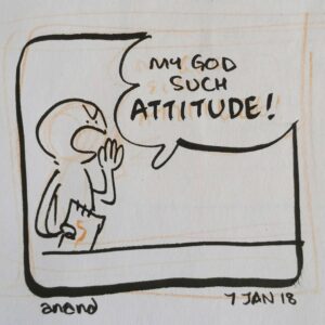 Anand Babu Instagram - :v ... #artistwoes #artistissues #instacomic #instadoodle #opinionated #sensitiveartists