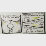 Anand Babu Instagram - :v i love Alan Watts more than Brad Bird. #ocd #negetivity #anxiety #anxietyattack #puberty #sexuallysuppressed #sexualthoughts #moralpolicing #doodles #autobiographical #ashamed #alanwatts #calmthemind #intrusivethoughts #dontworrybehappy