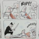 Anand Babu Instagram – INKTOBER DAY 7!
8U mustt..catchup

#inktobercomic #inktober2017 #medievalrobot #winduprobot #windupsoldier #doodle #comicstrip #swordfight #lilleh #tinman