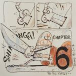 Anand Babu Instagram - INKTOBER DAY 6! >8D Kwachaàh!! #inktobercomic #inktober2017 #medievalrobot #tinman #actionadventure #comicstrip #keyblade #windupsoldier #winduprobot #horseanatomyissues