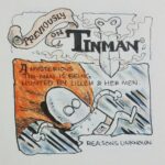 Anand Babu Instagram - TINMAN RECAP! #tinman #winduprobot #windupsoldier #medievalrobot #comic #instacomic #instadoodle #lilleh