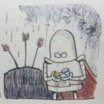 Anand Babu Instagram – INKTOBER DAY 3!
8D AHAHA

#inktobercomic #inktober2017 #medievalrobot #comicstrip #doodle #winduprobot