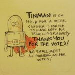 Anand Babu Instagram - INKTOBER ON HOLD :U #tinman #winduprobot #windupsoldier @angshumandhar @illustration_de_kely